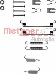 Metzger 105-0783 - Aksesuar dəsti, əyləc başlıqları furqanavto.az