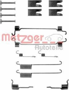 Metzger 105-0731 - Aksesuar dəsti, əyləc başlıqları furqanavto.az