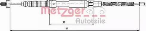 Metzger 10.8231 - Kabel, dayanacaq əyləci furqanavto.az