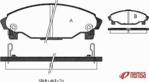 Budweg Caliper 523071 - Əyləc altlığı dəsti, əyləc diski furqanavto.az