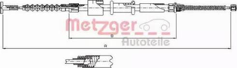 Metzger 241.2 - Kabel, dayanacaq əyləci furqanavto.az