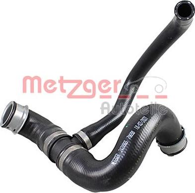 Metzger 2420965 - Radiator şlanqı furqanavto.az