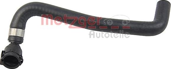 Metzger 2420596 - Radiator şlanqı furqanavto.az