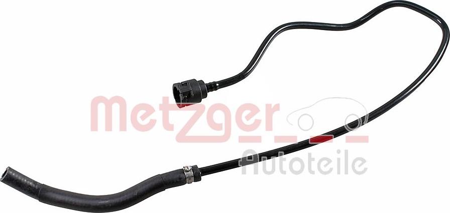 Metzger 2420544 - Radiator şlanqı furqanavto.az
