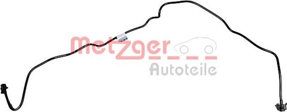 Metzger 2420504 - Radiator şlanqı furqanavto.az