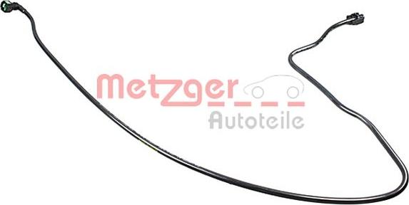 Metzger 2420864 - Radiator şlanqı furqanavto.az