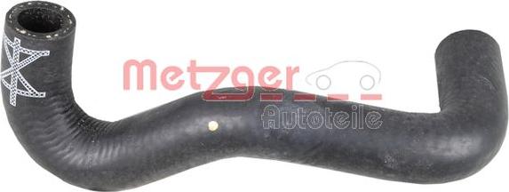 Metzger 2420860 - Radiator şlanqı furqanavto.az