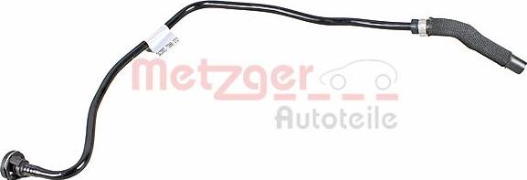 Metzger 2420802 - Radiator şlanqı furqanavto.az
