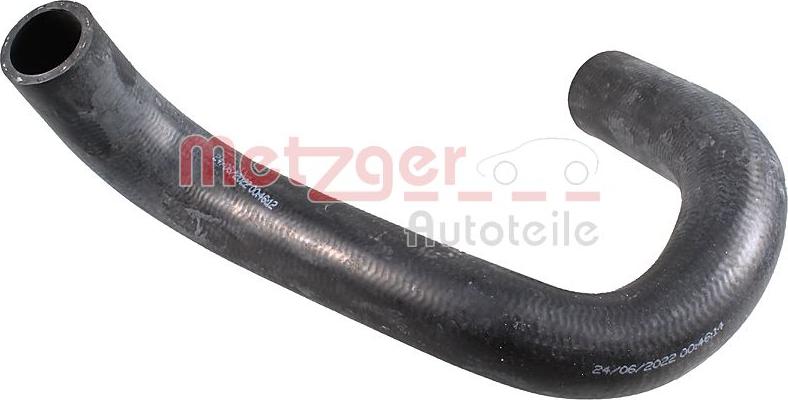 Metzger 2421591 - Radiator şlanqı furqanavto.az