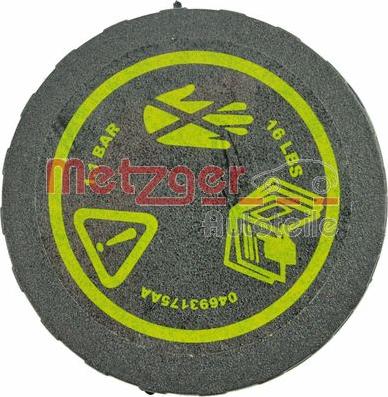 Metzger 2140152 - Sızdırmazlıq qapağı, soyuducu çəni www.furqanavto.az