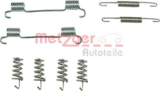 Metzger KR 989 - Əyləc başlığı dəsti, dayanacaq əyləci furqanavto.az