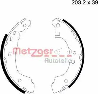 Metzger MG 543 - Əyləc Başlığı Dəsti furqanavto.az