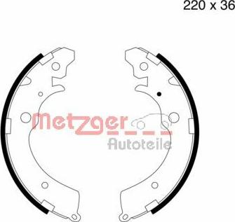 Metzger MG 565 - Əyləc Başlığı Dəsti furqanavto.az