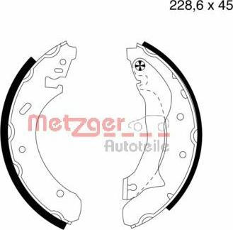 Metzger MG 581 - Əyləc Başlığı Dəsti furqanavto.az