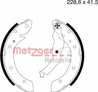 Metzger MG 579 - Əyləc Başlığı Dəsti furqanavto.az