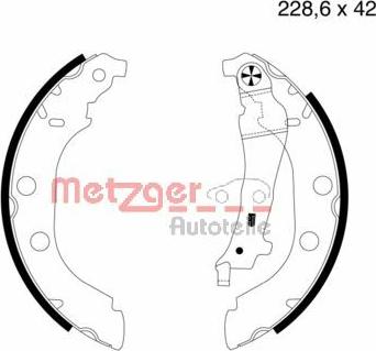 Metzger MG 631 - Əyləc Başlığı Dəsti furqanavto.az