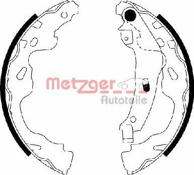 Metzger MG 209 - Əyləc Başlığı Dəsti furqanavto.az