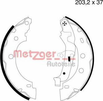 Metzger MG 706 - Əyləc Başlığı Dəsti furqanavto.az