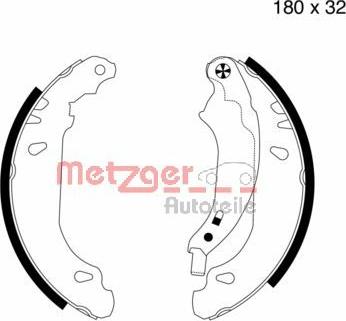 Metzger MG 719 - Əyləc Başlığı Dəsti furqanavto.az