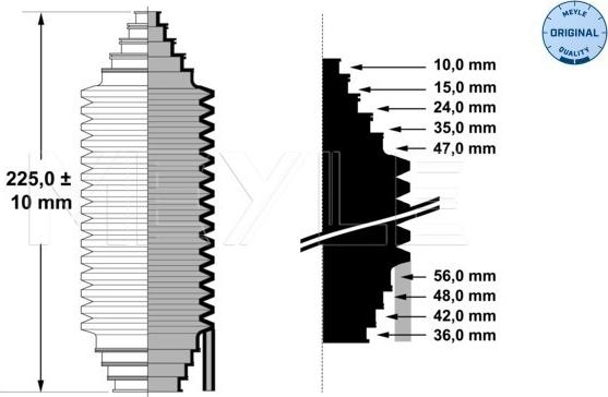 Meyle 99-14 620 0000 - Körük, sükan furqanavto.az