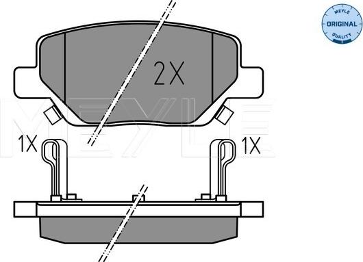 Equal Quality PF1313 - Əyləc altlığı dəsti, əyləc diski furqanavto.az