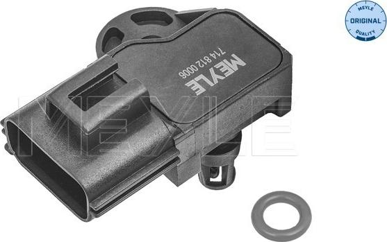 Meyle 714 812 0006 - Sensor, suqəbuledici manifold təzyiqi furqanavto.az