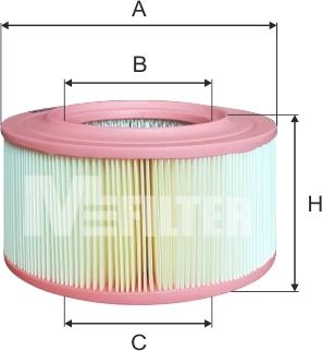 Mfilter A 1062 - Hava filtri furqanavto.az