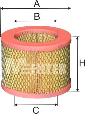 Mfilter A 1017 - Hava filtri furqanavto.az