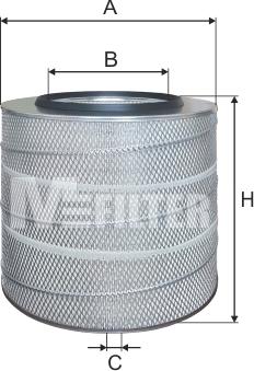 Mfilter A 871 - Hava filtri furqanavto.az