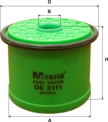 Mfilter DE 3111 - Yanacaq filtri furqanavto.az