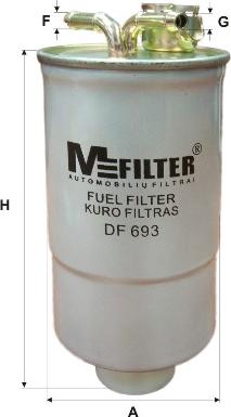 Mfilter DF 693 - Yanacaq filtri furqanavto.az