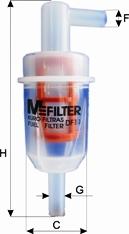 Mfilter DF 11 - Yanacaq filtri furqanavto.az