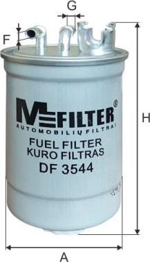 Mfilter DF 3544 - Yanacaq filtri furqanavto.az