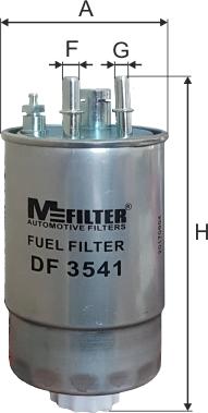 Mfilter DF 3541 - Yanacaq filtri furqanavto.az