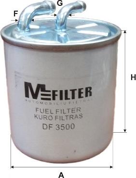 Mfilter DF 3500 - Yanacaq filtri furqanavto.az
