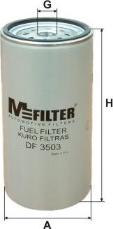 Mfilter DF 3503 - Yanacaq filtri furqanavto.az