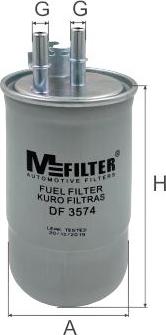 Mfilter DF 3574 - Yanacaq filtri furqanavto.az