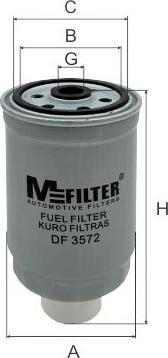 Mfilter DF 3572 - Yanacaq filtri furqanavto.az