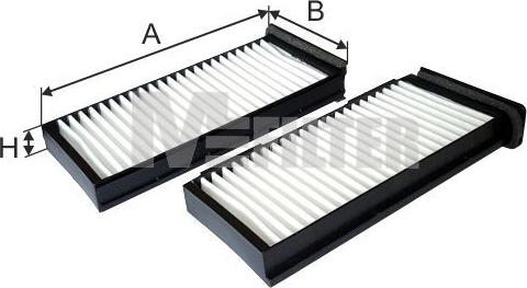 Mfilter K 9140-2 - Filtr, daxili hava furqanavto.az