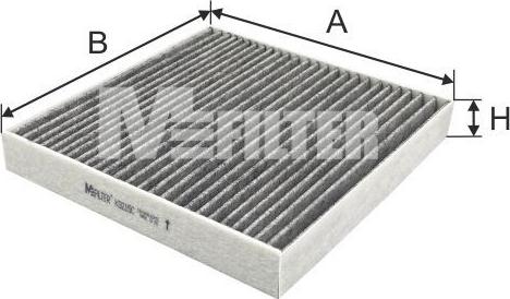 Mfilter K 9215C - Filtr, daxili hava furqanavto.az