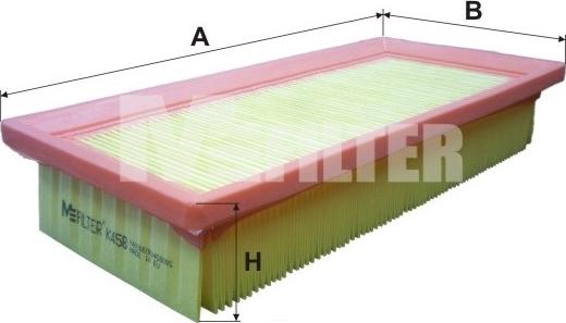 Mfilter K 458 - Hava filtri furqanavto.az