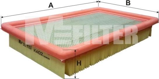 Mfilter K 402 - Hava filtri furqanavto.az