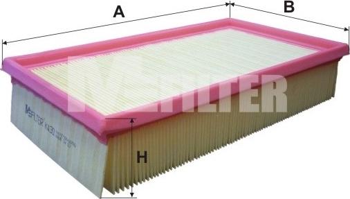 Mfilter K 430 - Hava filtri furqanavto.az