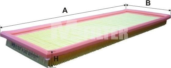 Mfilter K 142 - Hava filtri furqanavto.az