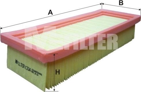 Mfilter K 334 - Hava filtri furqanavto.az