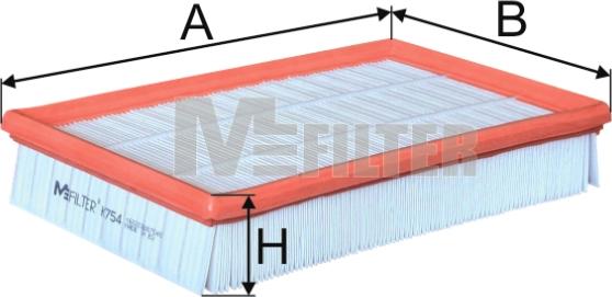 Mfilter K 754 - Hava filtri furqanavto.az