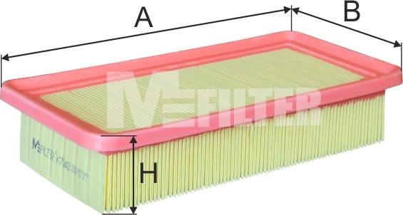 Mfilter K 7040 - Hava filtri furqanavto.az