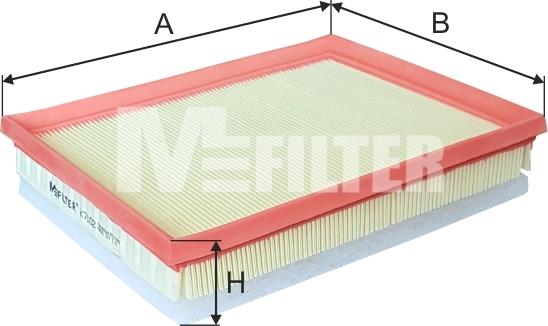 Mfilter K 7102 - Hava filtri furqanavto.az