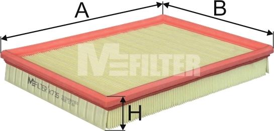 Mfilter K 735 - Hava filtri furqanavto.az