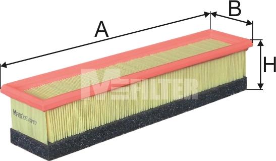Mfilter K 737/1 - Hava filtri furqanavto.az